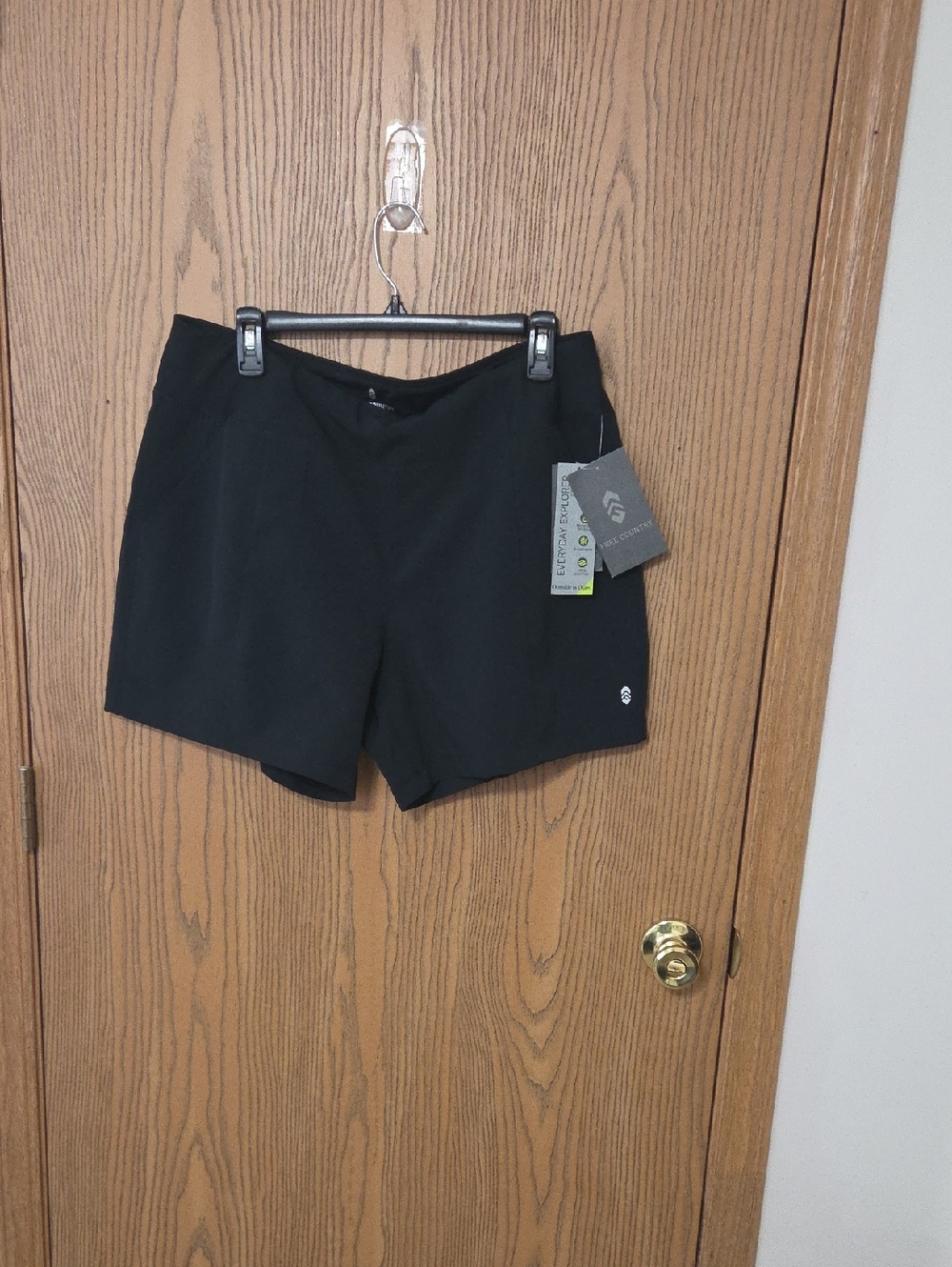 Free Country Black Women’s Athletic Shorts